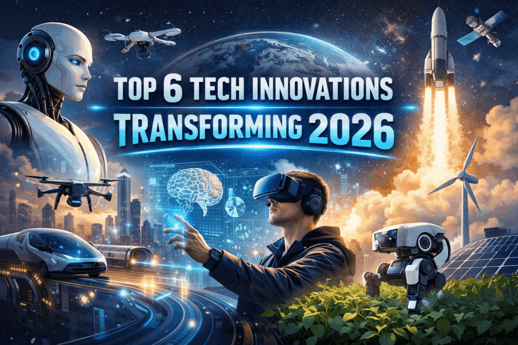 Top 6 Tech Innovations Transforming 2026